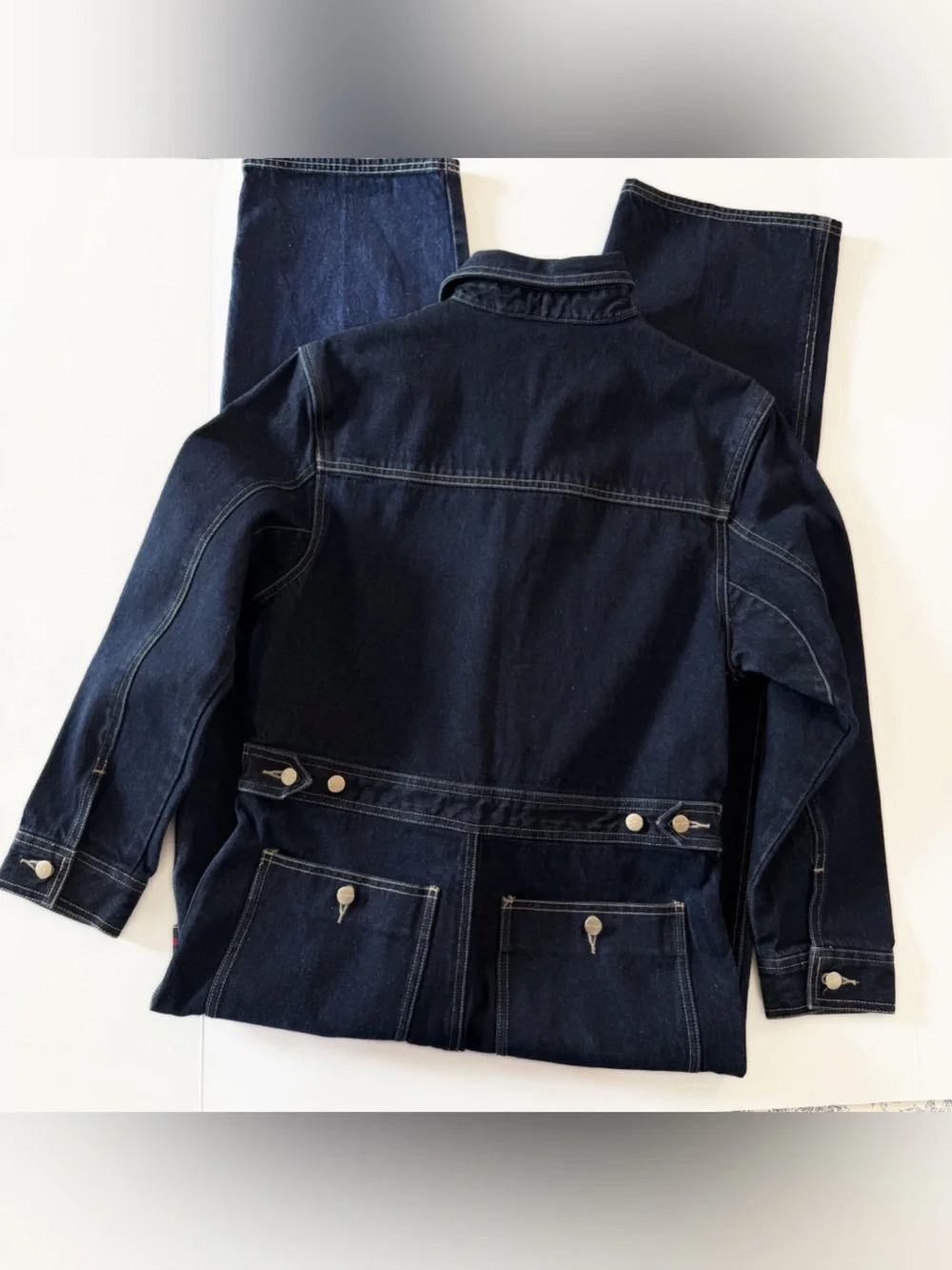 Sean John VTG Y2K Coveralls Denim Jumpsuit Kids Large 16 18 Mens XS Womens Small